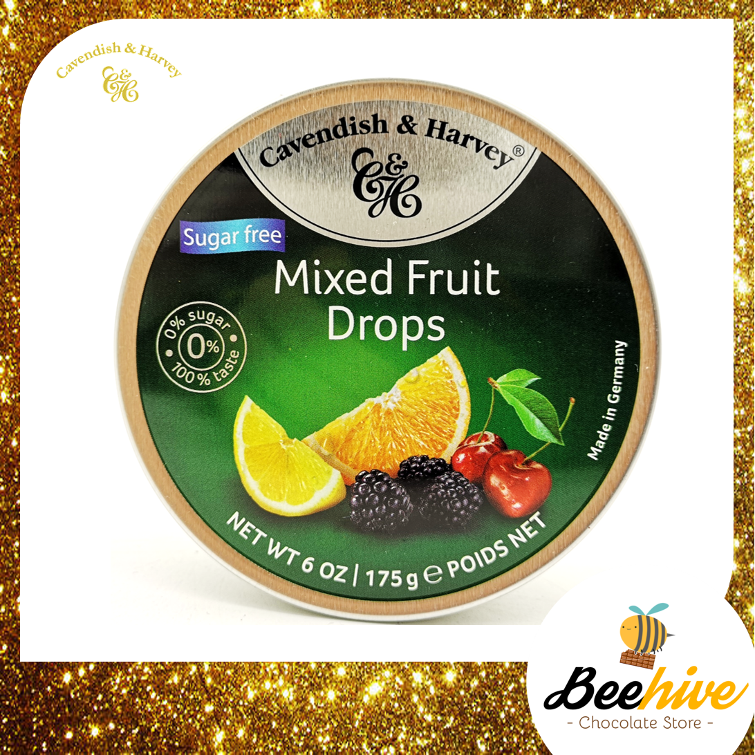 Cavendish & Harvey Sugar Free Mixed Fruit Drops 175g